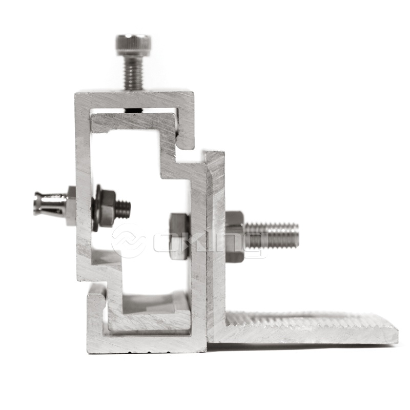 Braket M&C Aluminium Alloy untuk sistem kelongsong ubin batu