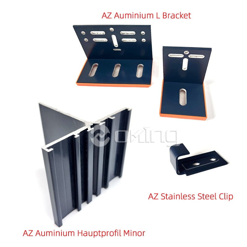 Sistem Pemasangan Fasad Bangunan Profesional dengan Pemasangan Tersembunyi/Terbuka untuk Panel Keramik Terakota